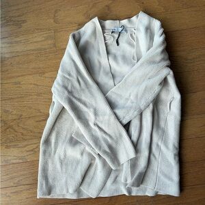 Zara Cream Cardigan Sweater